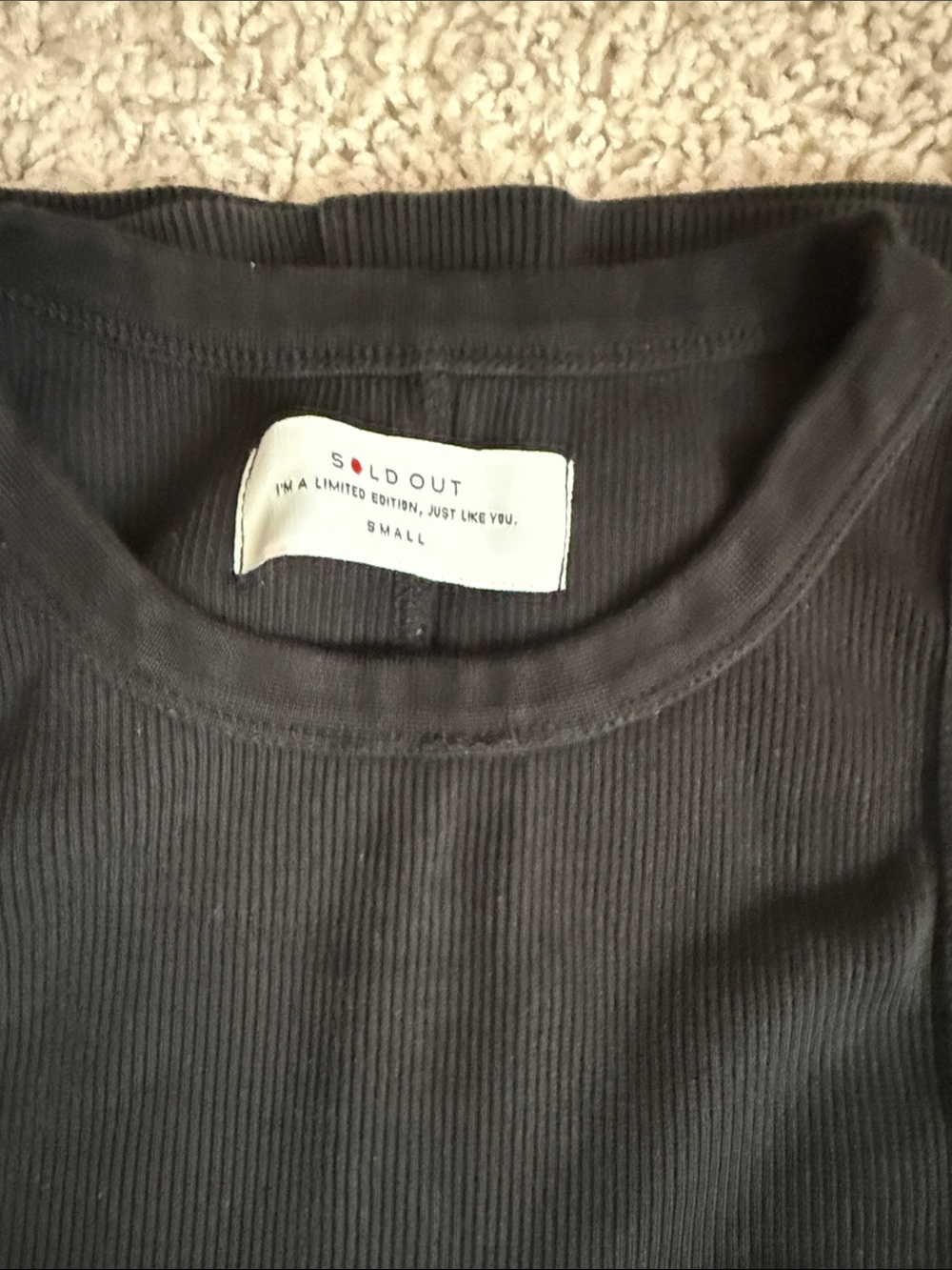 Soldout NYC not so basic Racerback tank. - Picture 2 of 2